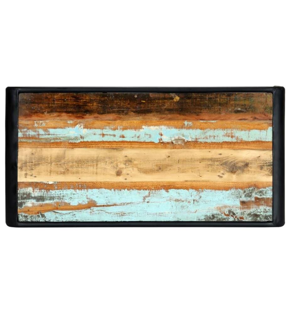 Esstisch 118x60x76 cm Altholz Massiv