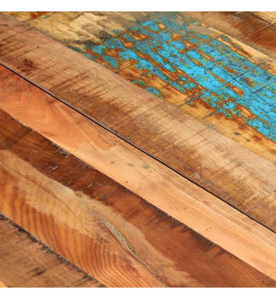 Esstisch 118x60x76 cm Altholz Massiv