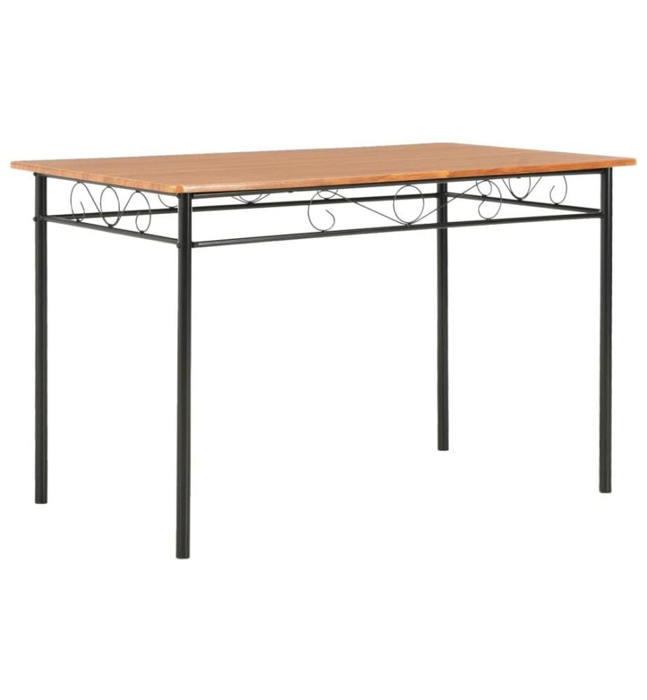 Esstisch Braun 120×70×75 cm MDF