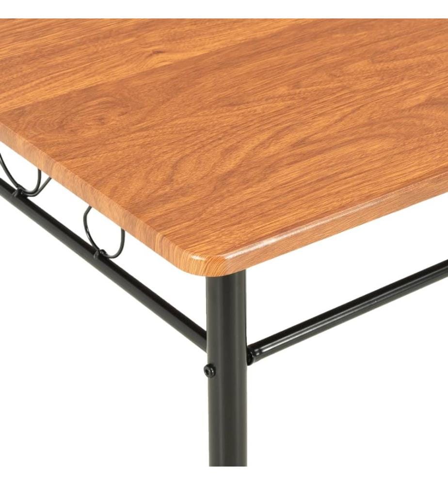 Esstisch Braun 120×70×75 cm MDF