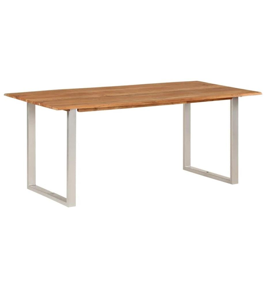 Esstisch 180×90×76 cm Massivholz Akazie