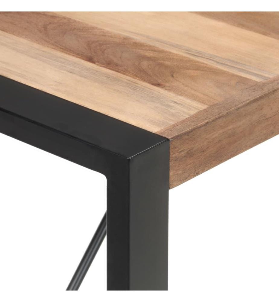 Table à manger 140x70x75 cm bois massif