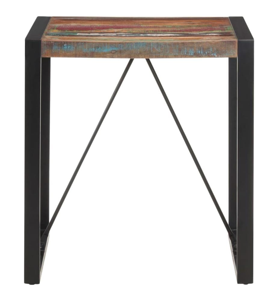 Esstisch 70x70x75 cm Recyceltes Massivholz