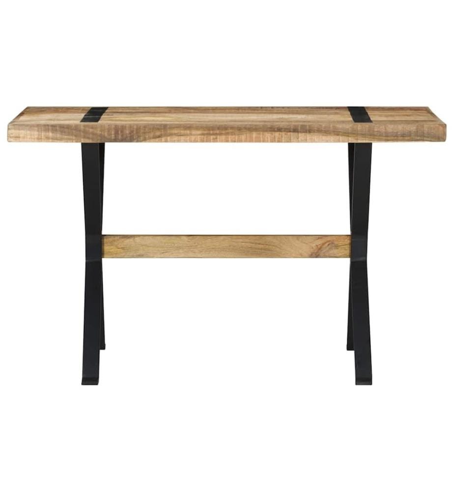 Esstisch 120x60x76 cm Raues Mangoholz