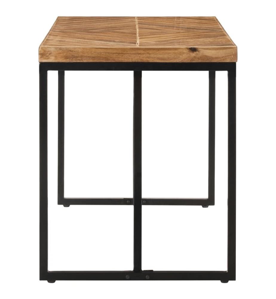Esstisch 120x60x76 cm Massivholz Akazie und Mango