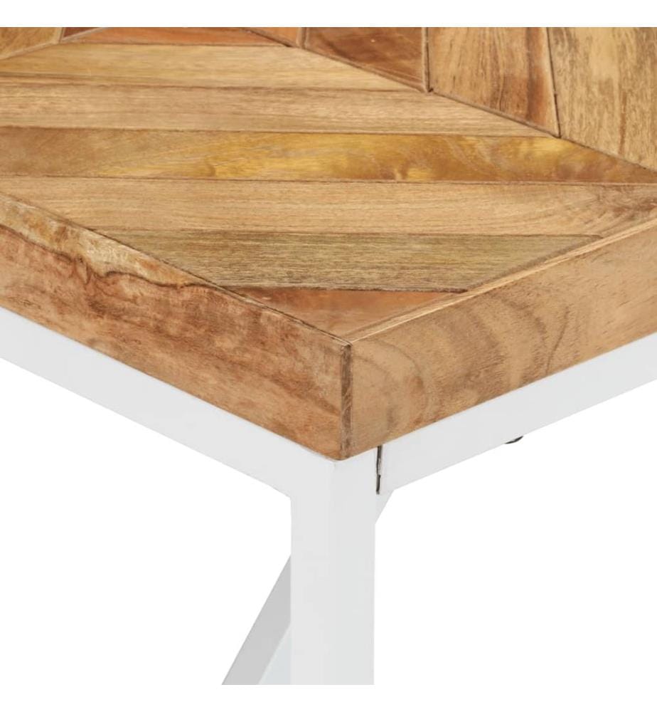 Esstisch 180x90x76 cm Akazie und Mango Massivholz