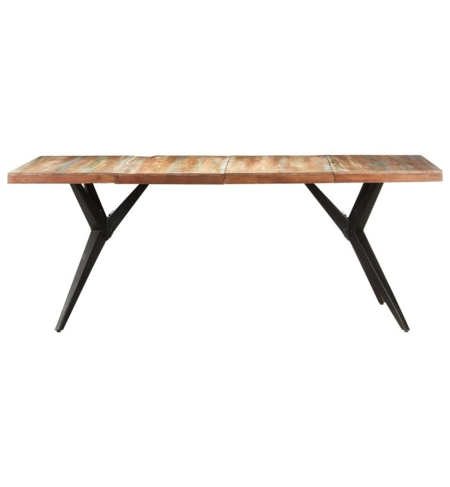 Esstisch 200x90x76 cm Altholz Massiv