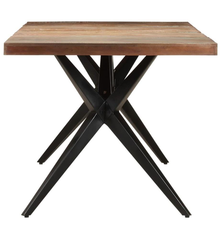 Esstisch 200x90x76 cm Altholz Massiv