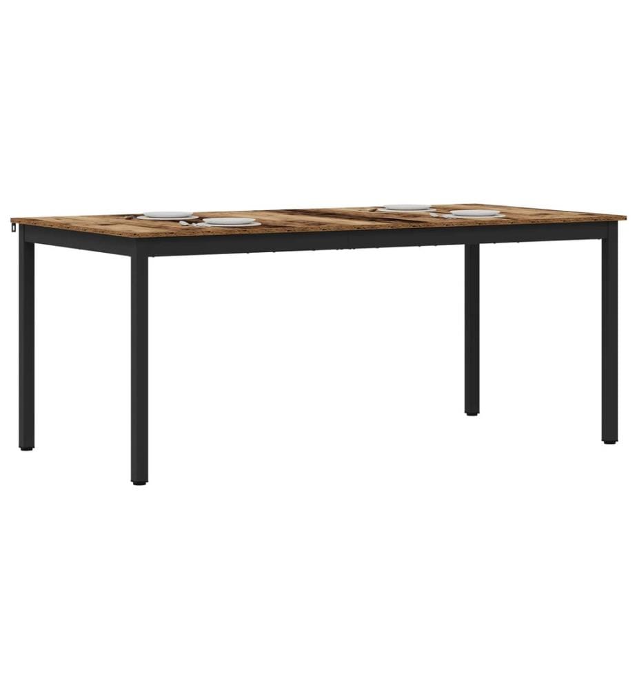 Table de salle à manger / Table de repas 2 pcs 180 x 90 x 75 cm