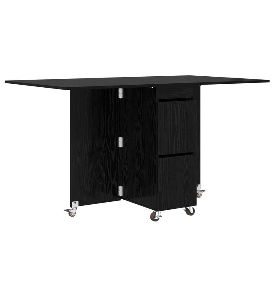Table à dîner 2 pcs 140 x 80 x 77 cm Bois d'ingénierie