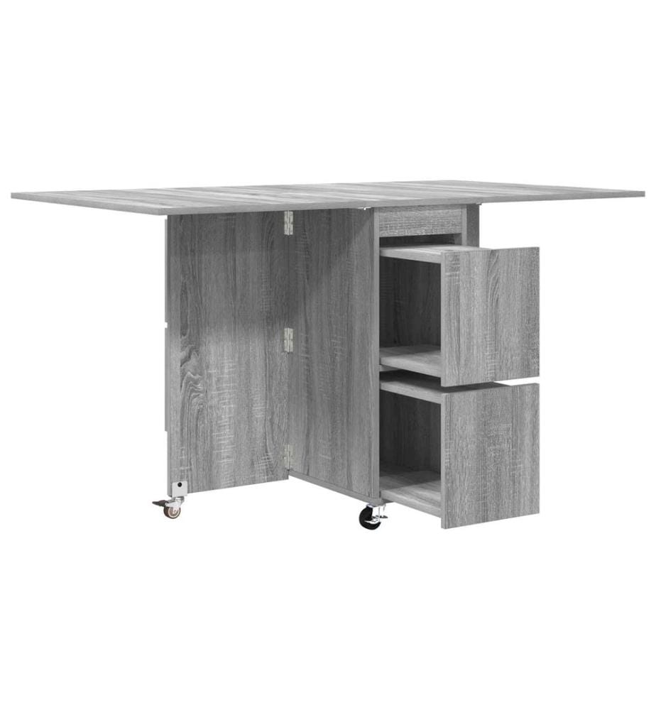 Table à dîner 2 pcs 140 x 80 x 77 cm Bois d'ingénierie