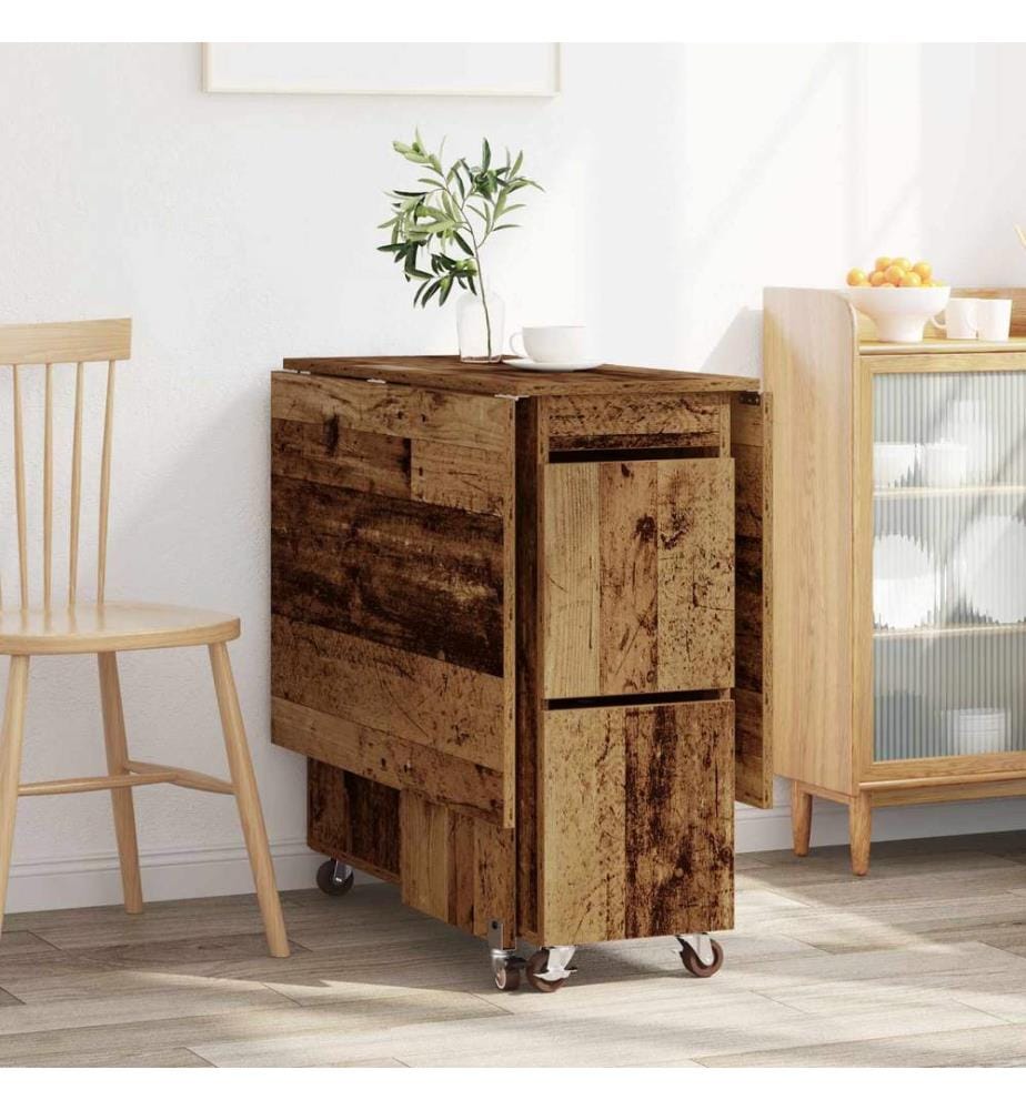 Table à dîner 2 pcs 140 x 80 x 77 cm Bois d'ingénierie