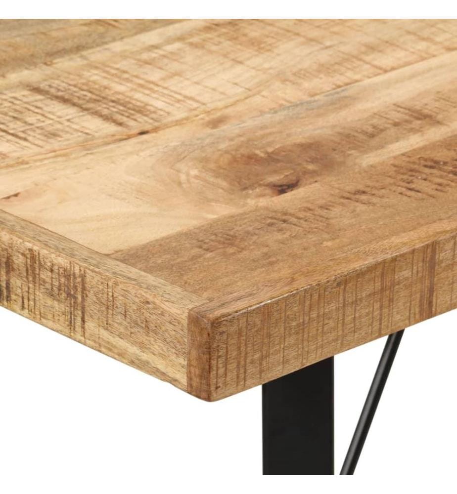 Bartisch 110x55x107 cm Massivholz Mango und Eisen