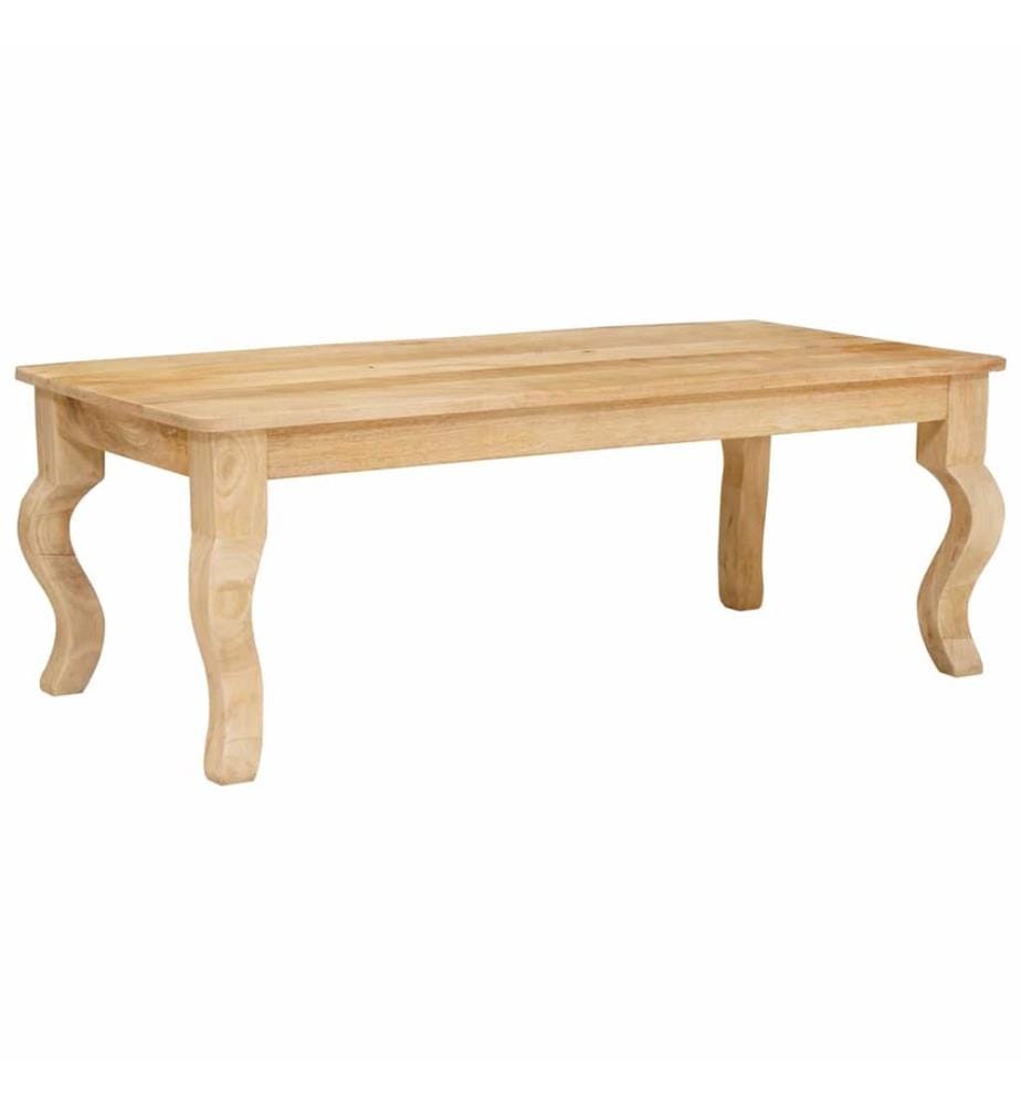 Couchtisch Braun 110 x 55 x 40 cm Massivholz Mango