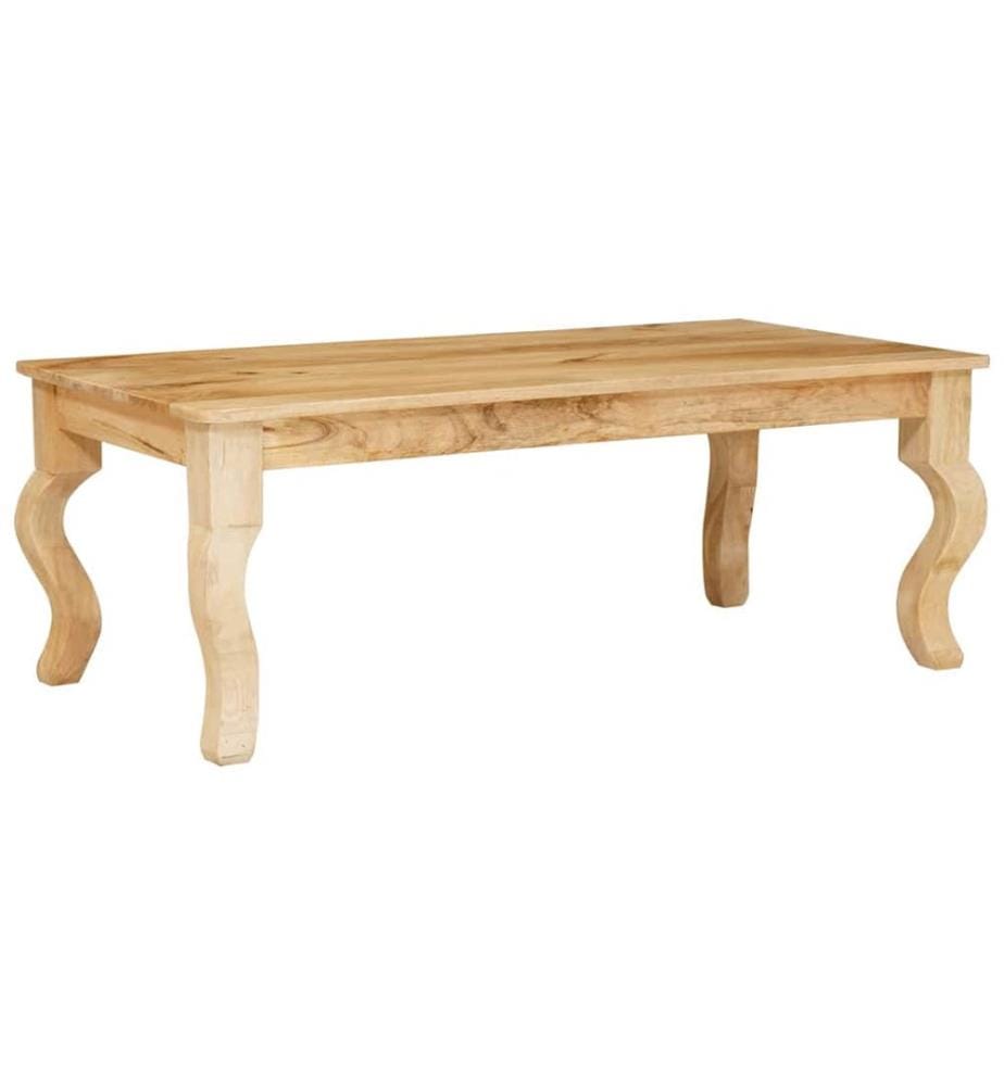Couchtisch Braun 110 x 55 x 40 cm Massivholz Mango