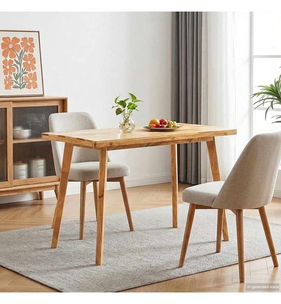 Esstisch Natur 100 x 55 x 75 cm Massivholz Mango