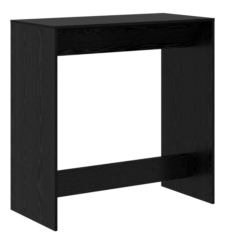 Bartisch Schwarz Eichen-Optik 102 x 50 x 103,5 cm Holzwerkstoff