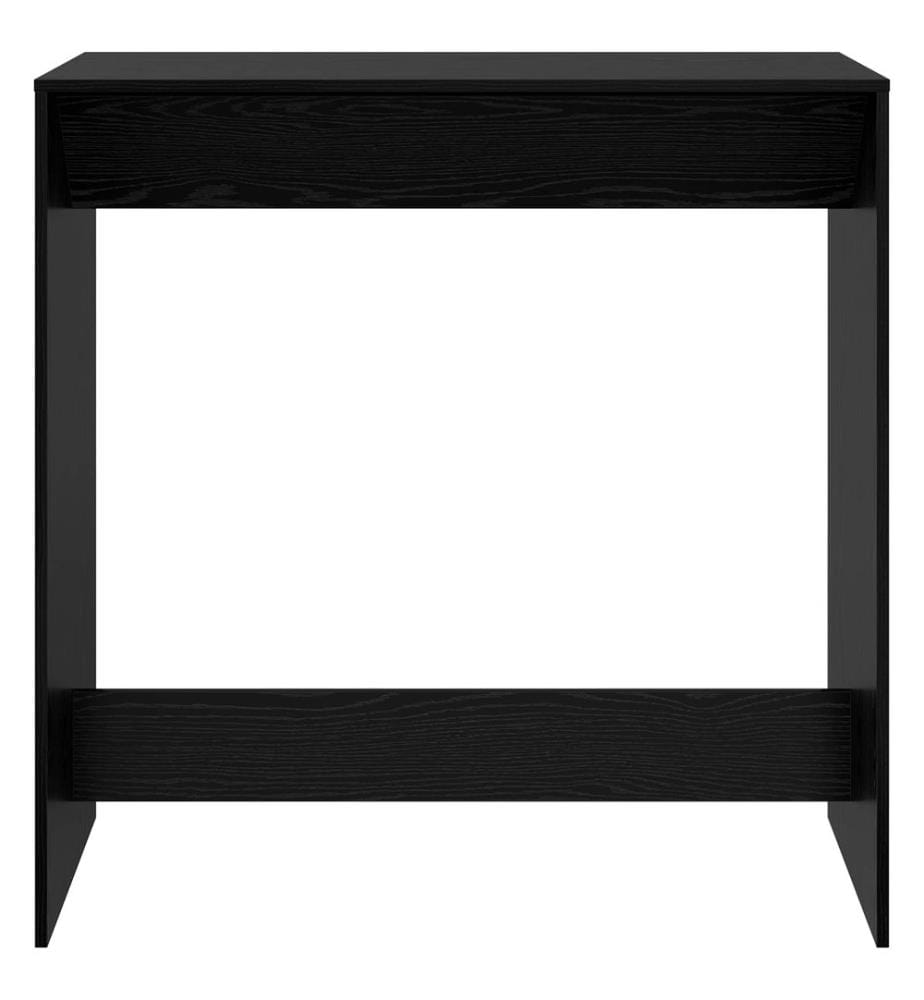 Bartisch Schwarz Eichen-Optik 102 x 50 x 103,5 cm Holzwerkstoff