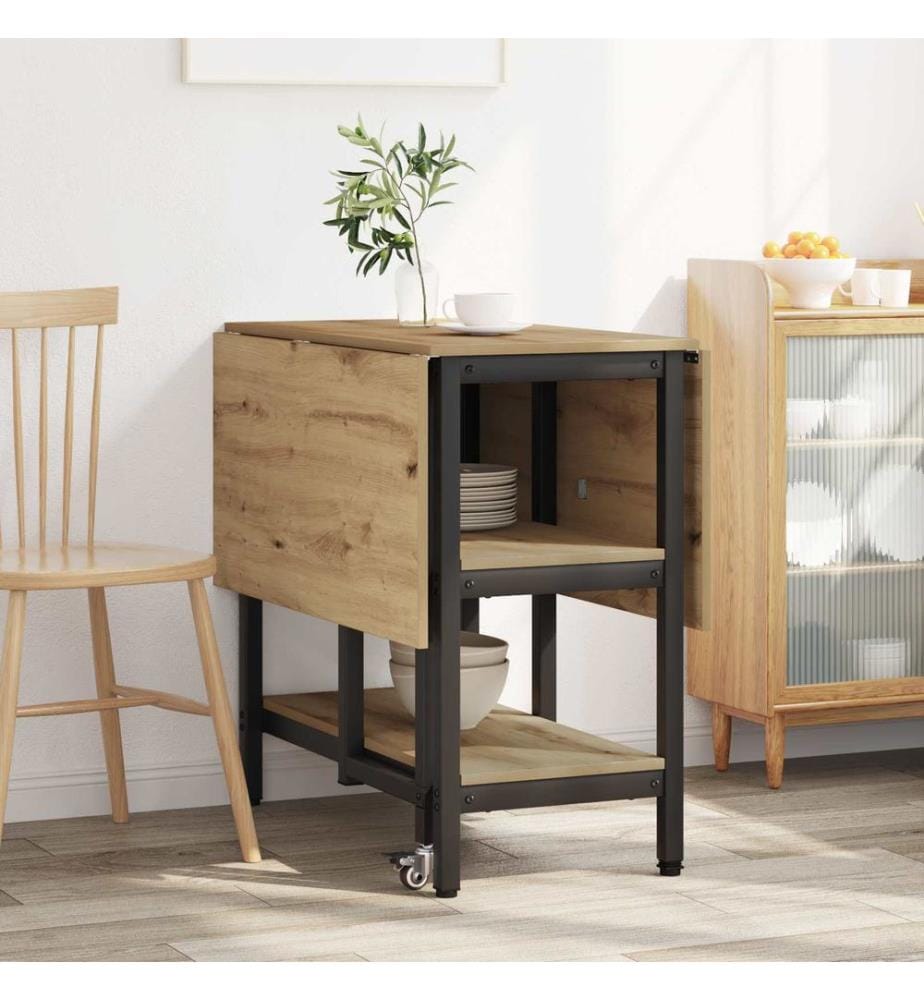 Table à dîner 122 x 80 x 76,5 cm Bois d'ingénierie
