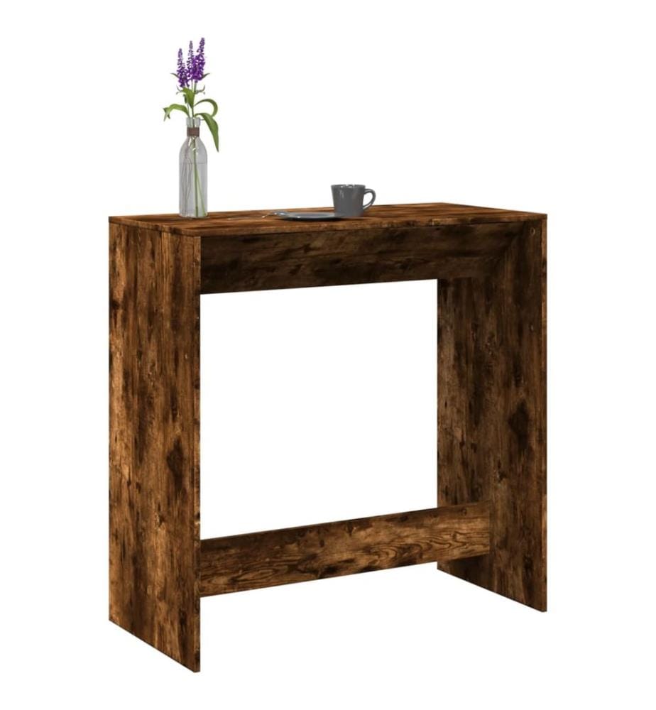 Bartisch Räuchereiche 102x50x103,5 cm Holzwerkstoff