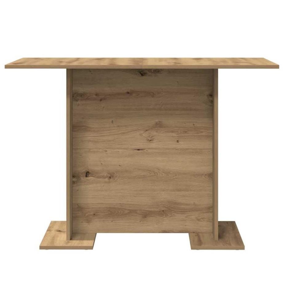 Table de salle à manger chêne artisanal 110 x 60 x 75 cm