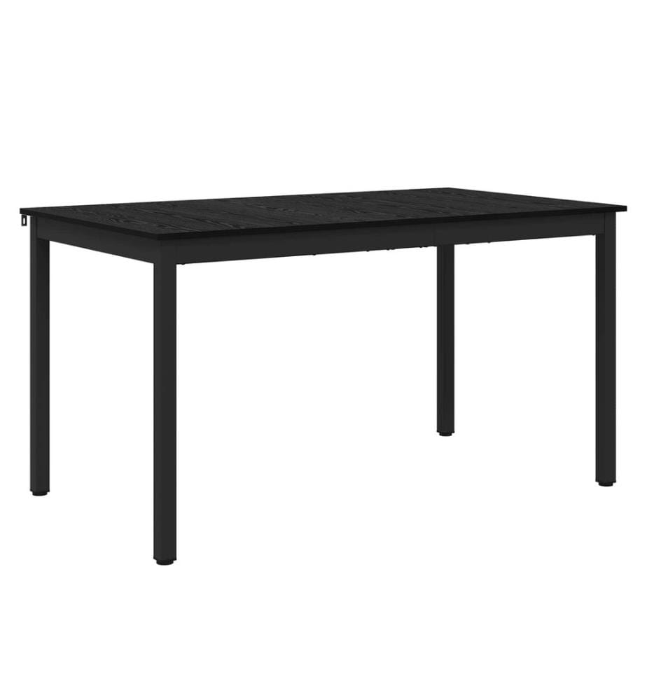 Table de salle à manger / Table de repas 140 x 80 x 75 cm MÉTAL