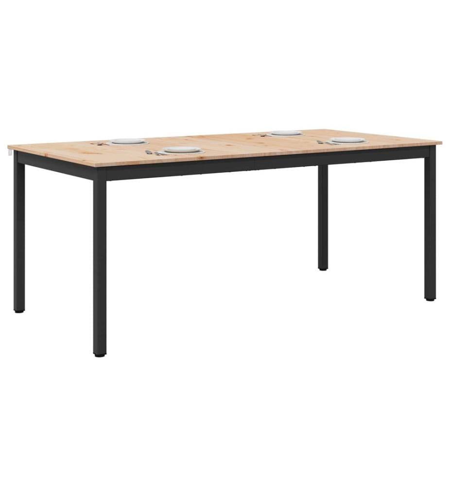 Table de salle à manger / Table de repas Naturel