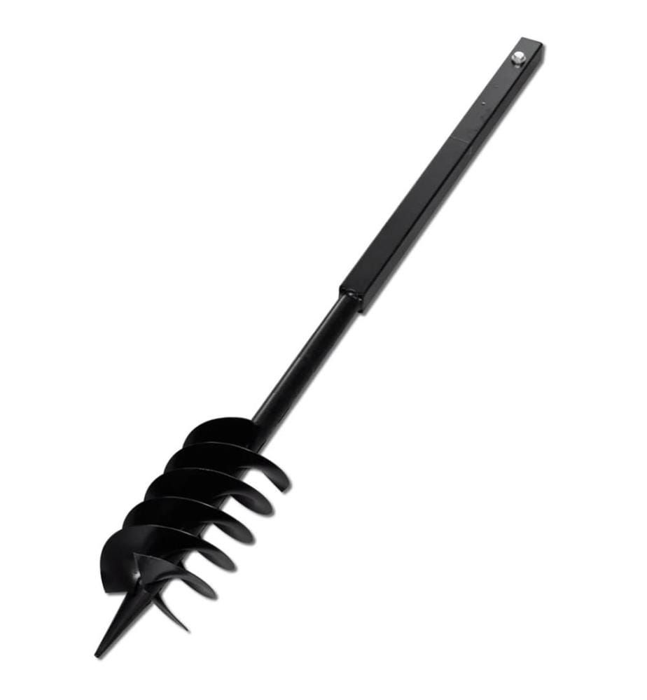 Bohrer mit Griff 150 mm Doppelspirale Schwarz