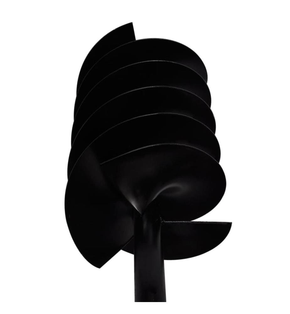Bohrer mit Griff 150 mm Doppelspirale Schwarz