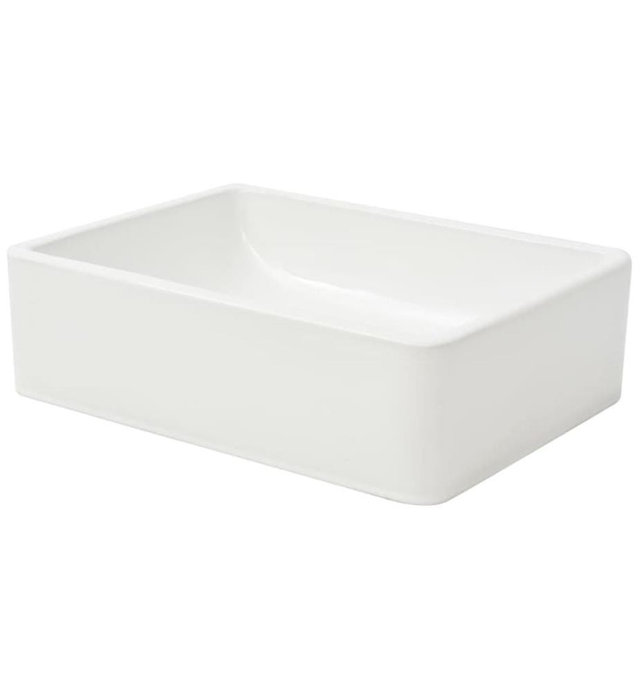 Waschbecken Keramik Weiss 41 x 30 x 12 cm