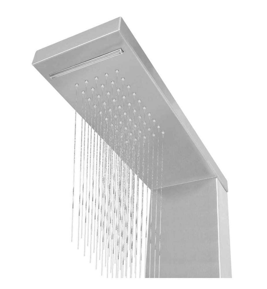 Système de panneau de douche Acier inoxydable Carré