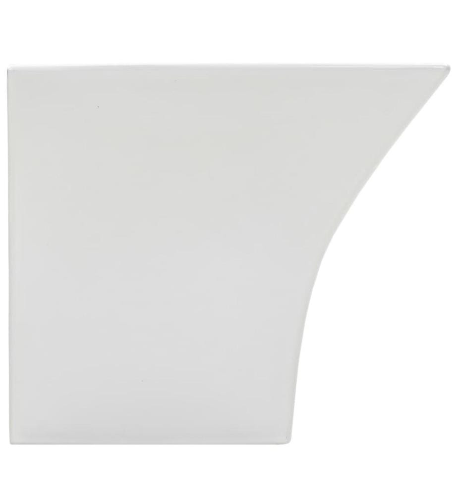 Lavabo mural Céramique Blanc 500 x 450 x 410 mm