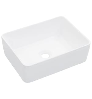 Waschbecken 40 x 30 x 13 cm Keramik Weiss