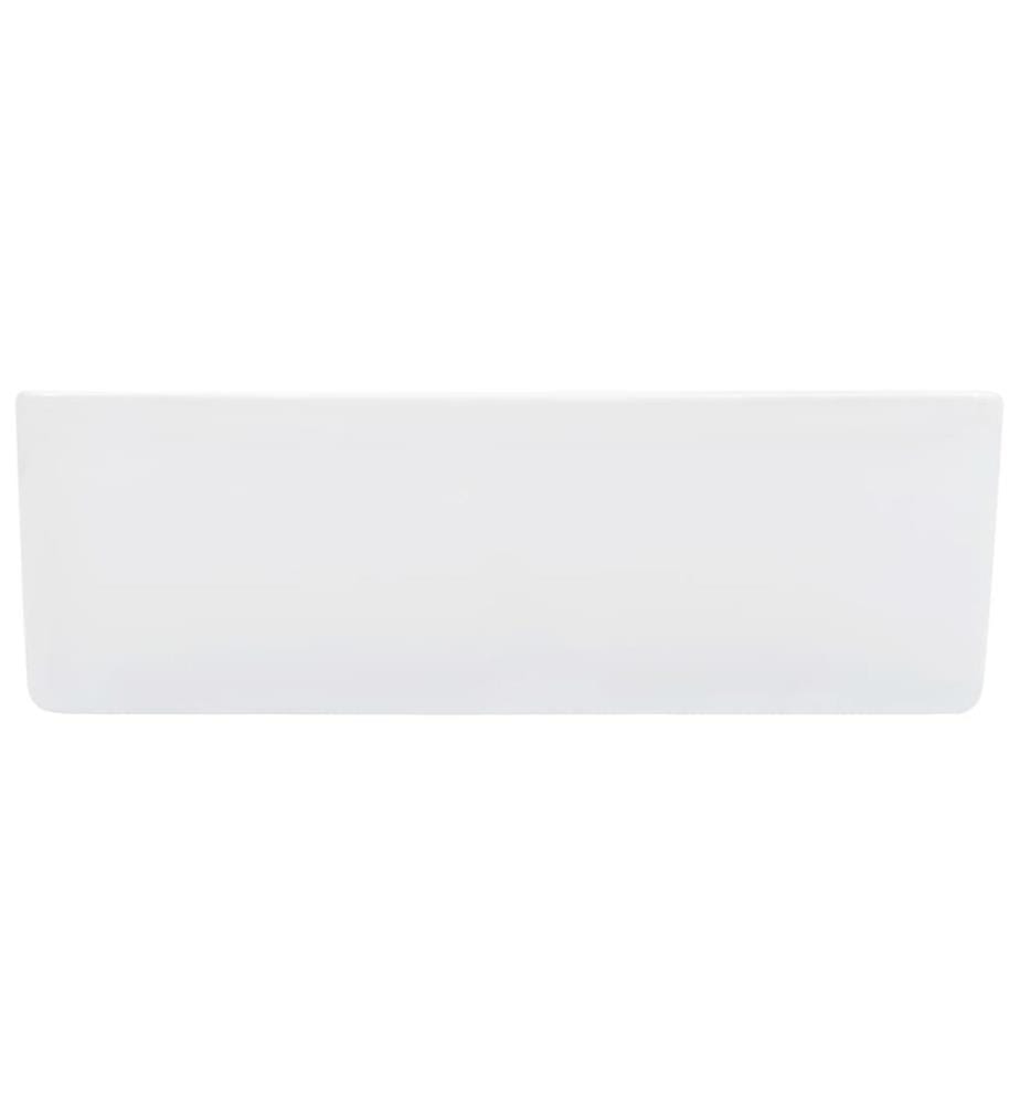 Waschbecken 40 x 30 x 13 cm Keramik Weiss