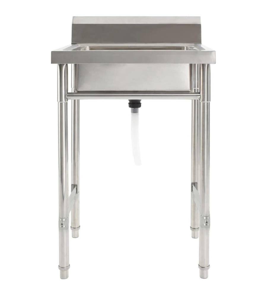 Évier de cuisine Seul lavabo Acier inoxydable