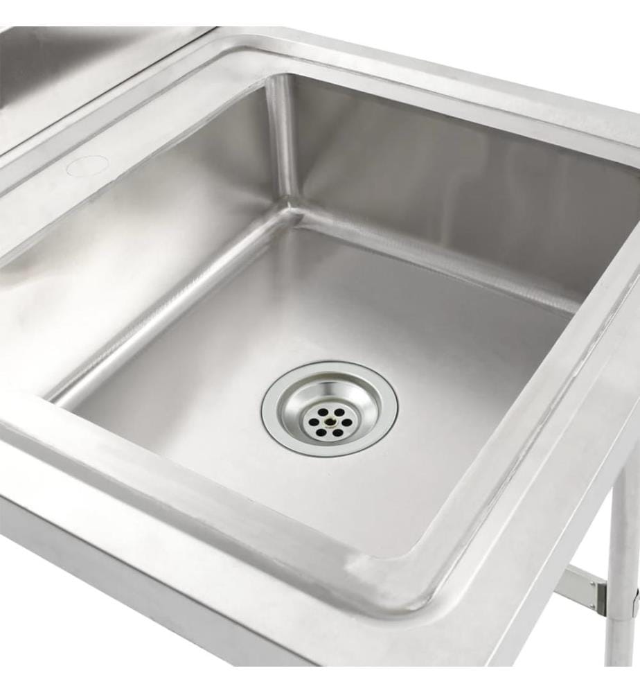Évier de cuisine Seul lavabo Acier inoxydable