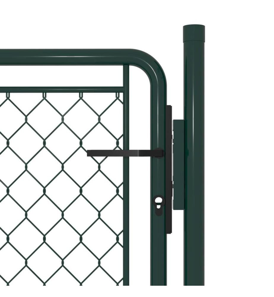 Portillon Acier 100 x 75 cm Vert