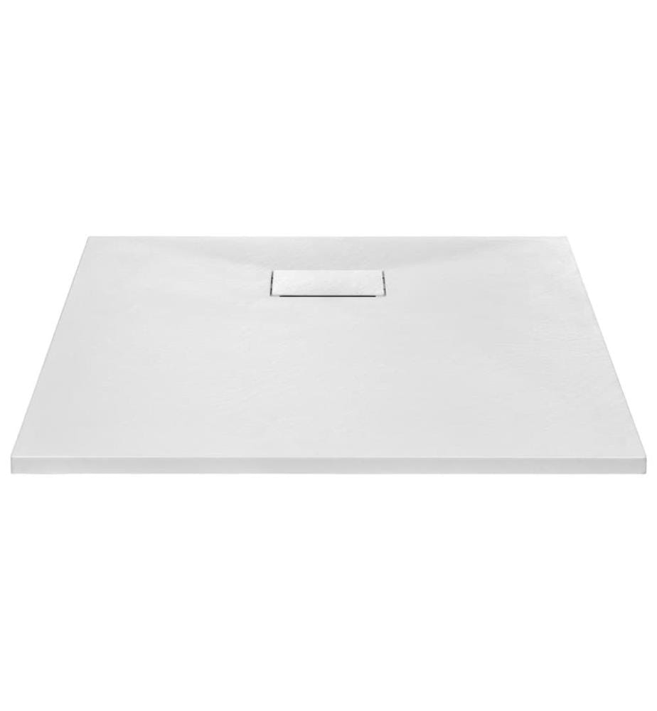 Bac de douche SMC Blanc 90 x 90 cm