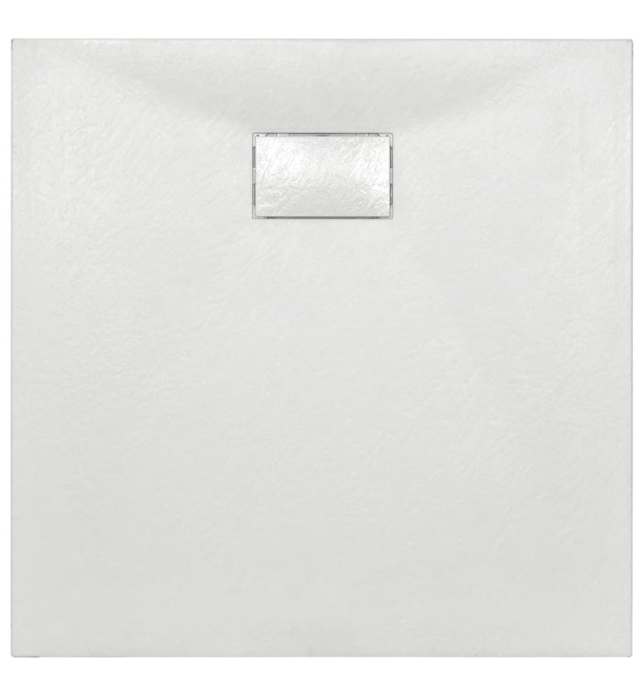 Bac de douche SMC Blanc 90 x 90 cm