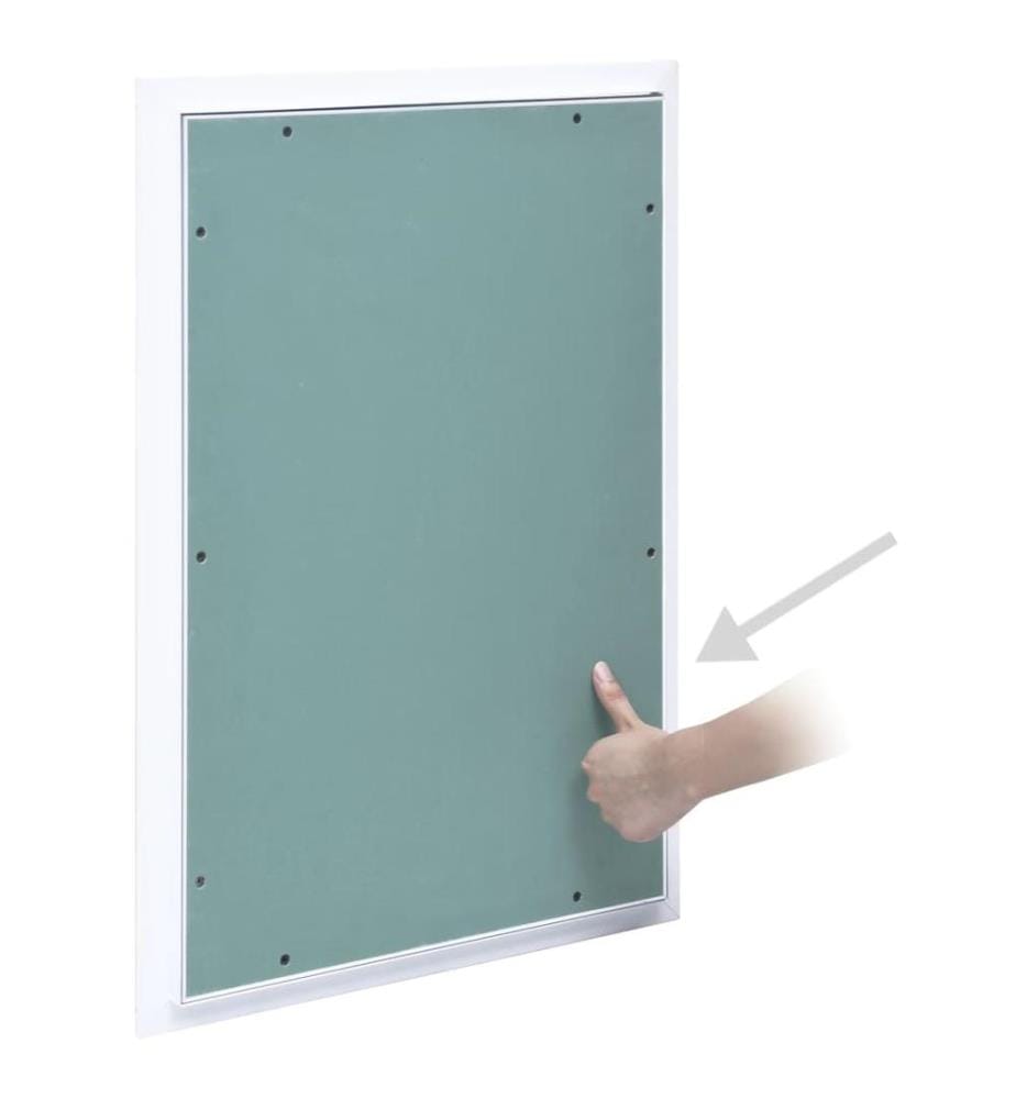 Revisionsklappe mit Aluminium-Rahmen und GK-Einlage 400x600 mm