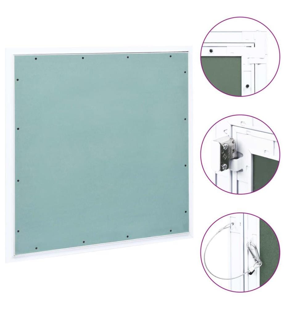 Revisionsklappe mit Aluminium-Rahmen und GK-Einlage 500x500 mm
