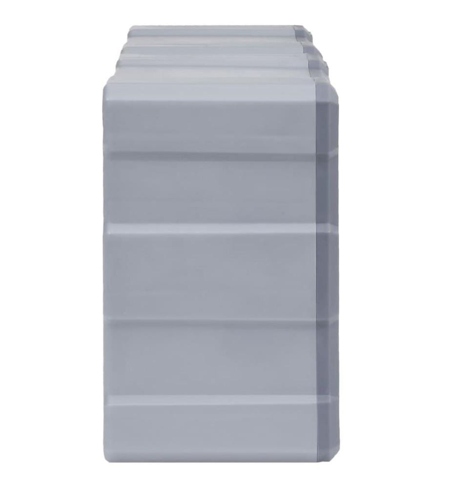 Multi-Schubladen-Organizer 2 Stk. 12 Schubladen 26,5x16x26 cm
