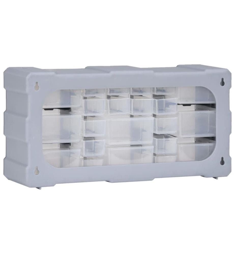 Multi-Schubladen-Organizer mit 22 Schubladen 49x16x25,5 cm