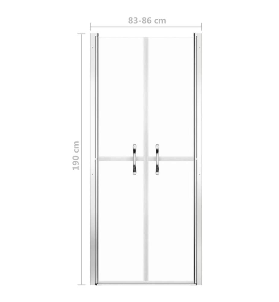 Duschtür Transparent ESG 86x190 cm