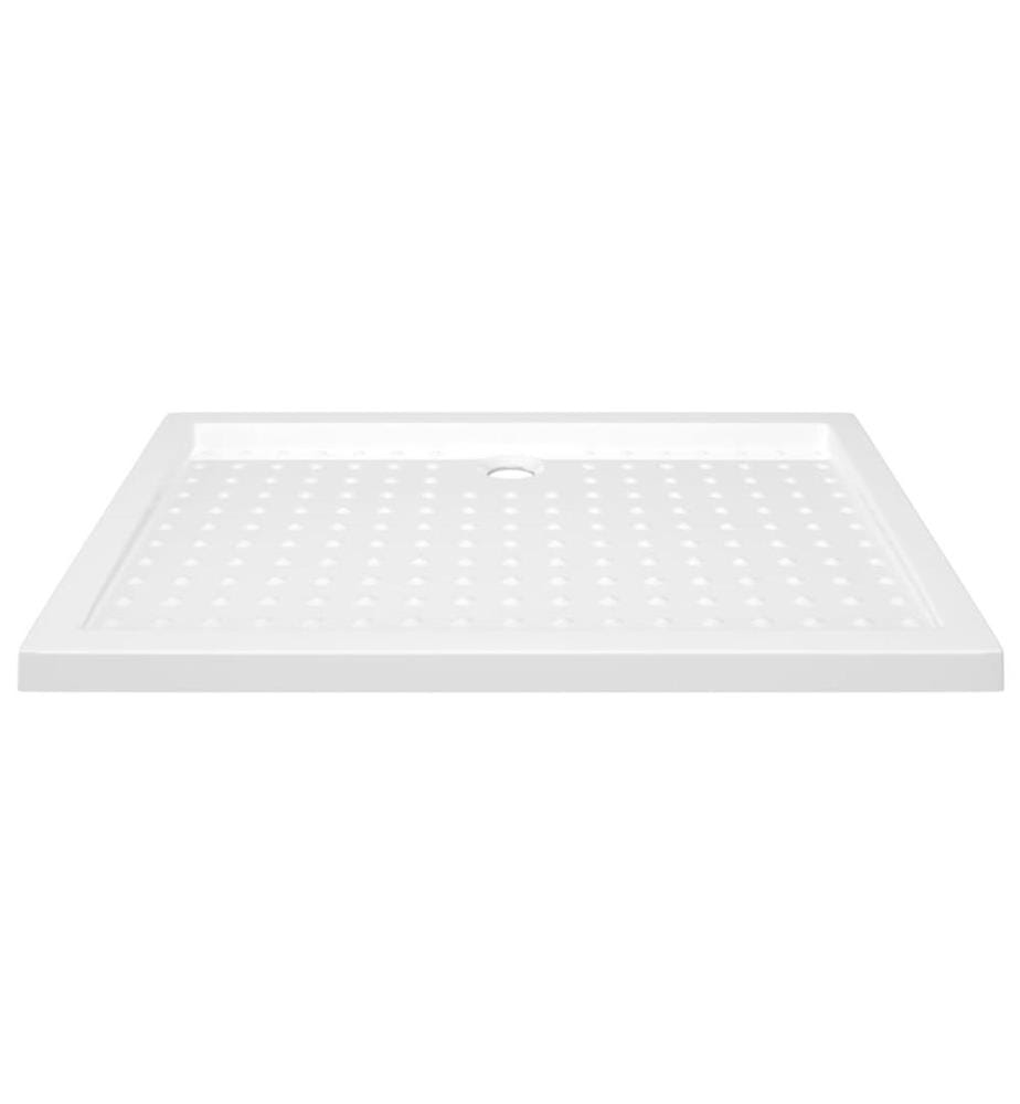 Duschwanne Anti-Rutsch Weiss 70x100x4 cm ABS