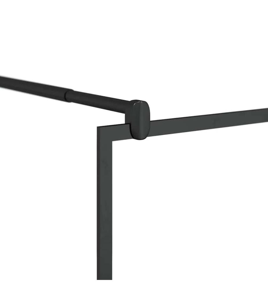 Duschwand für Begehbare Dusche mit Klarem ESG Glas 90x195 cm