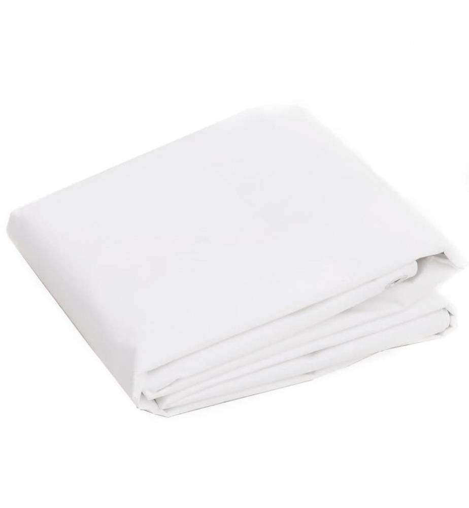 Bâche 260 g/m² 4x6 m Blanc PEHD