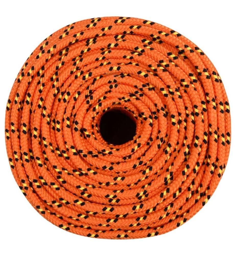 Bootsseil Orange 8 mm 500 m Polypropylen