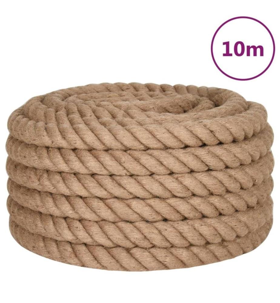 Juteseil 10 m Länge 50 mm Stärke