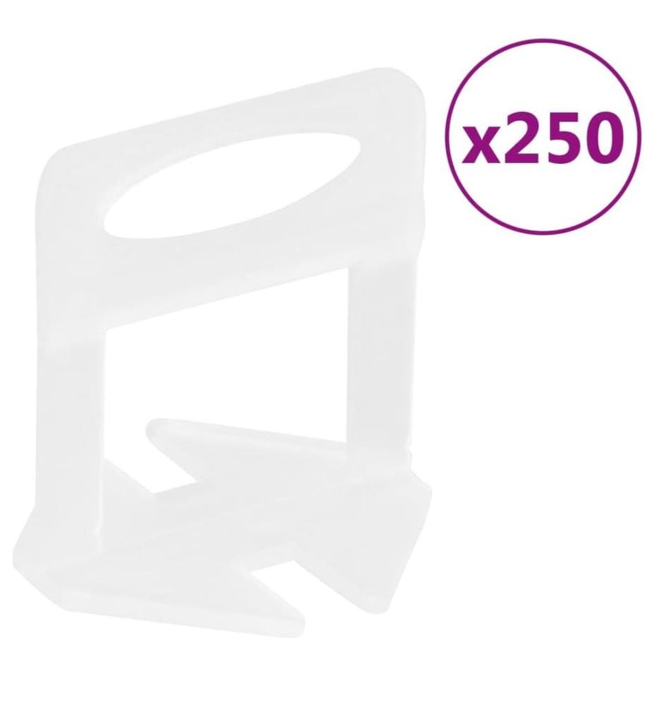 Fliesen-Nivellierclips 250 Stk. 3 mm